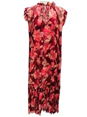 Zimmermann | Dresses | Au Nwt Zimmermann Raie Linen Floral Mididress |  Poshmark